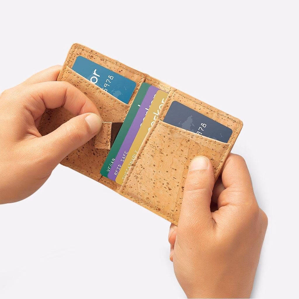 Vegan Leather Minimalist Wallet - Image 8