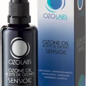 OZOLABS OZONATED OIL - SENSIOIL© | Certified Organic Ozonated Olive Oil & Ozonated Sunflower Oil | Deep Hydration & Skin Regeneration | ISO 9001 | 1.7 Fl. Oz.