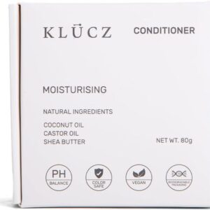 Vegan and Cruelty Free Moisturising and Nourishing Coconut Conditioner Bar 80G