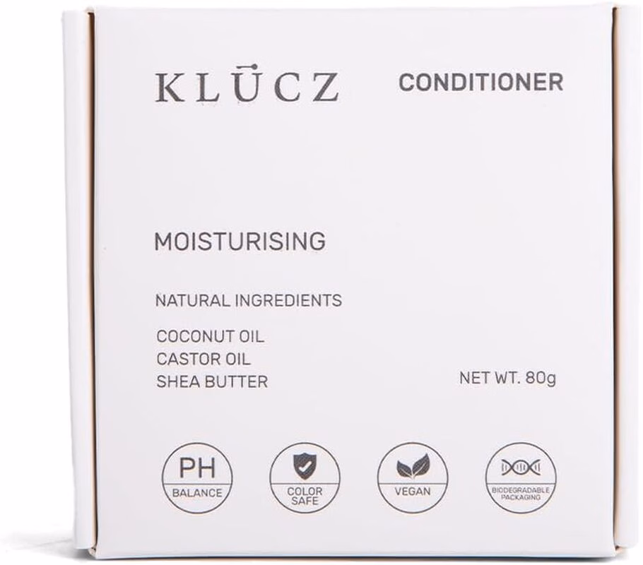 Vegan and Cruelty Free Moisturising and Nourishing Coconut Conditioner Bar 80G