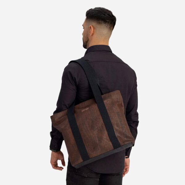 Vegan Leather Tote Bag - Image 3