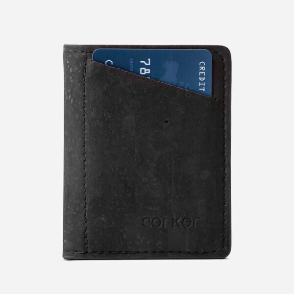 Slim Vegan Cork Leather Wallet - Image 13