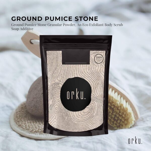 1Kg Ground Pumice Stone Granular Powder Eco Exfoliant Body Scrub Soap Additive - Image 3