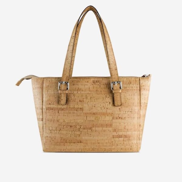 Vegan Leather Satchel Bag - Image 4