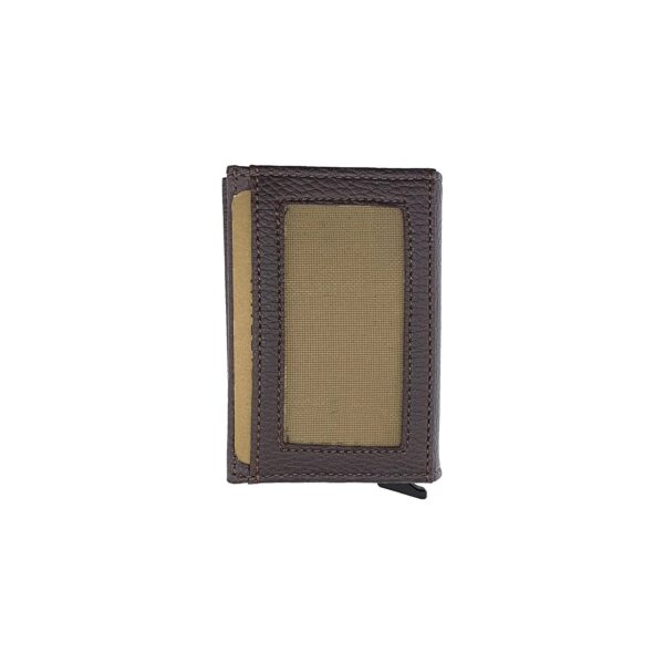 Agara – PU Leather RFID Mechanism Card Holder/Wallet - Image 20