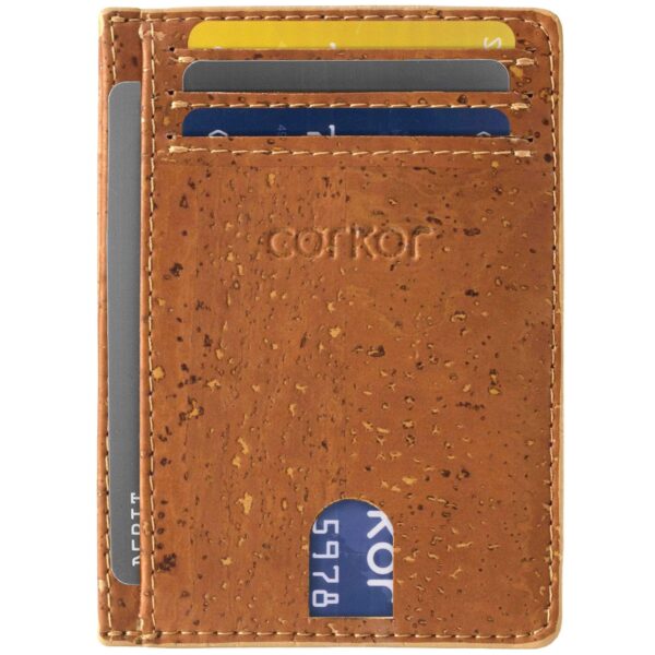 Vegan Leather Cards Holder RFID Safe - Image 16