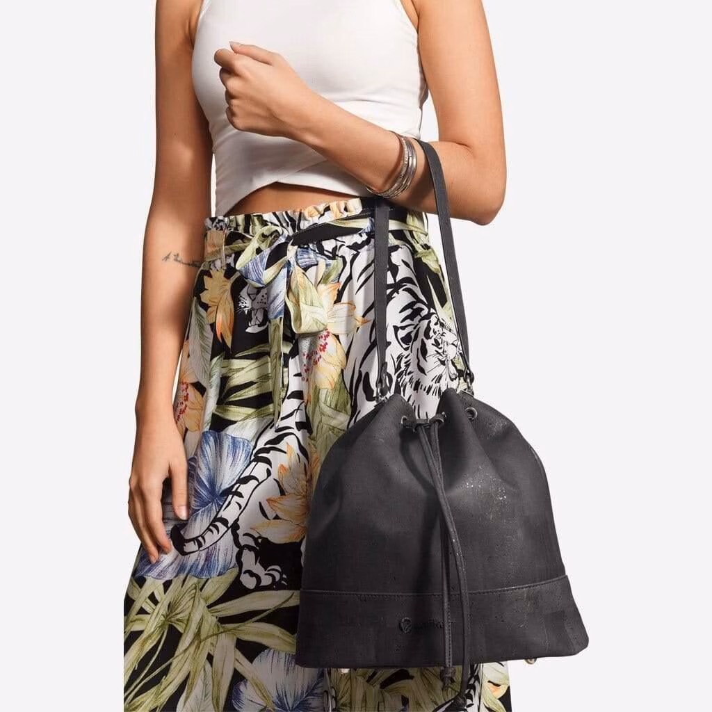 Cork Bucket Bag - Image 8