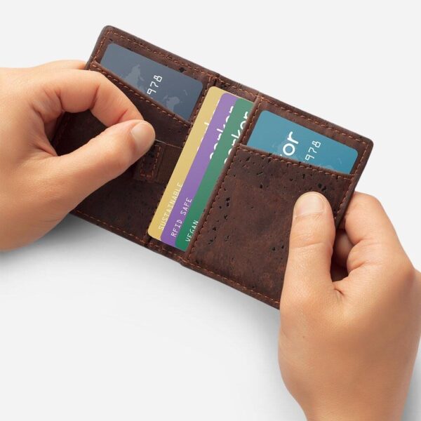 Vegan Leather Minimalist Wallet - Image 2