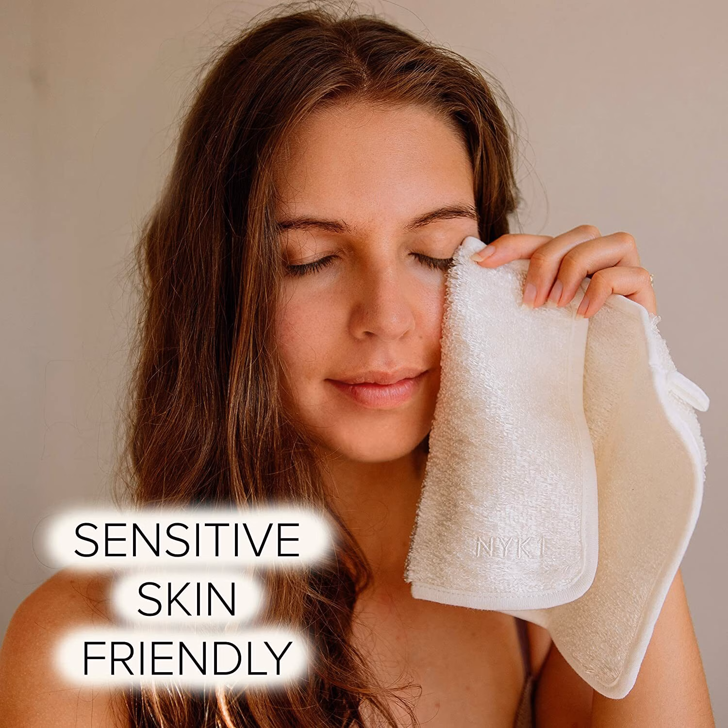 Bamboo Exfoliating Washcloth Face Towels Pack of (2) - Image 8