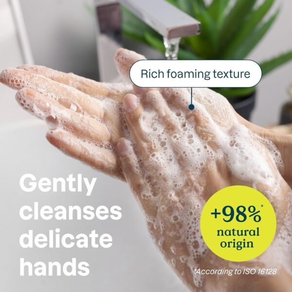 Hypoallergenic, EWG Verified, Eco Friendly, Vegan, Unscented Hand Soap for Dry, Itchy & Sensitive Skin 16 Fl. Oz. - Image 3