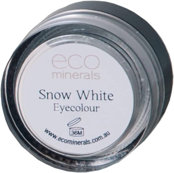 Australian Eco Minerals Mineral Eye Colour Jar, 1.5 G, Snow White