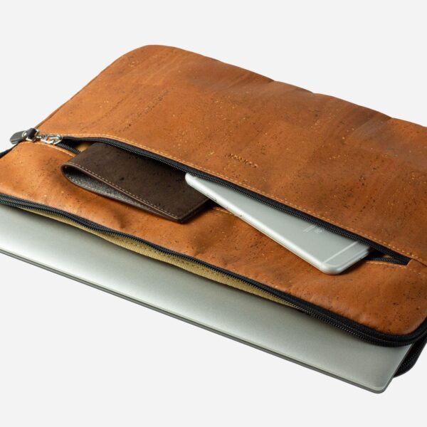 Vegan Leather Laptop Sleeve 16" - Image 12