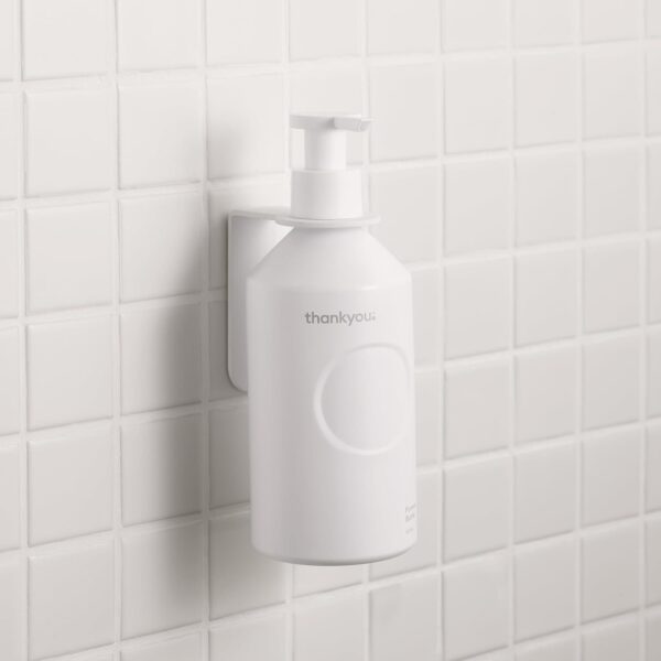 Recycled Aluminum Forever Bottle, 500 Ml Soap Dispenser, White Aluminium - Image 3