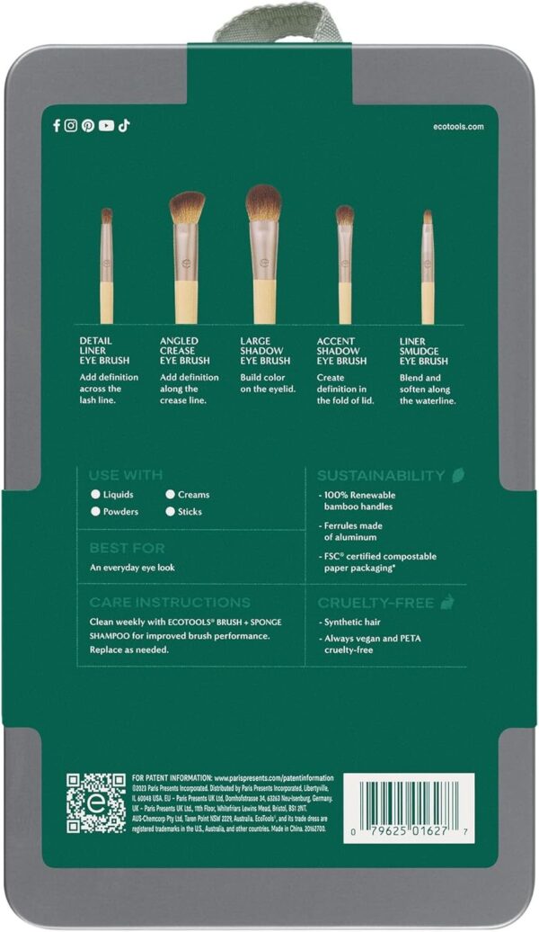 Eco Tools Daily Defined Eye Brush Kit - Image 10
