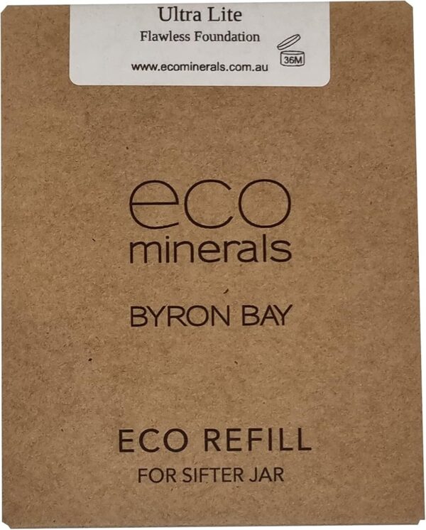 Australian Eco Minerals Flawless Foundation Refill 5 G, Ultra Lite