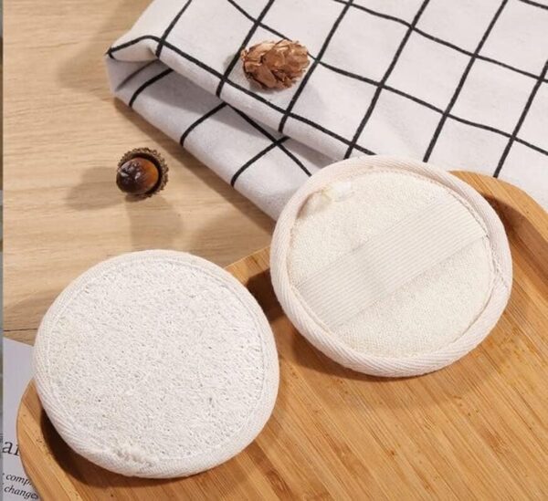 Exfoliating Loofah Pads,Made with Eco-Friendly and Biodegradable Shower Luffa Sponge Package (3Pcs) - Image 7