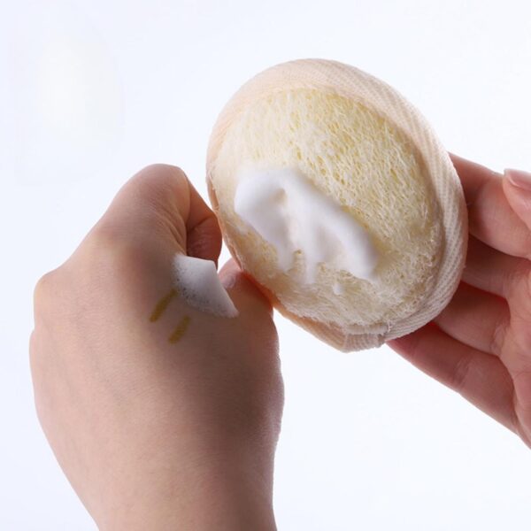 Exfoliating Loofah Pads,Made with Eco-Friendly and Biodegradable Shower Luffa Sponge Package (3Pcs) - Image 5