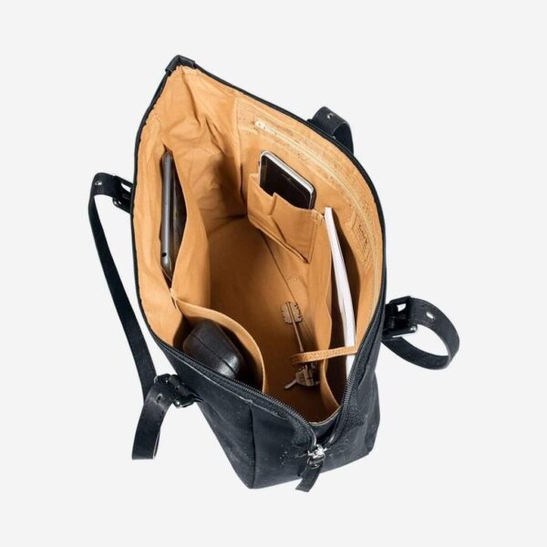 Vegan Leather Satchel Bag - Image 14