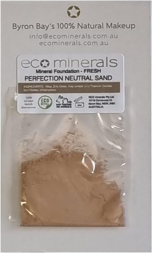 Australian Eco Minerals Perfection Foundation Sample 0.3 G, Neutral Sand