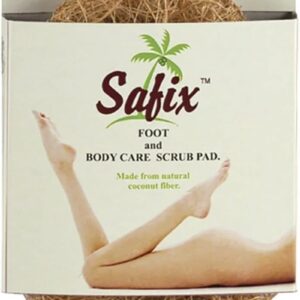 Biodegradable Coconut Fibre Foot and Body Scrub Pad, Pack of 1
