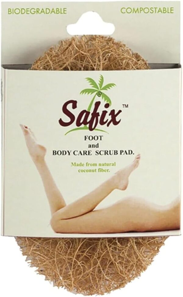 Biodegradable Coconut Fibre Foot and Body Scrub Pad, Pack of 1