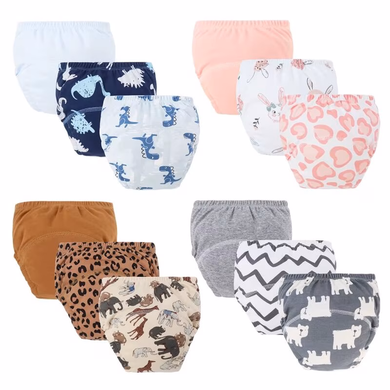 3Pcs Baby Diaper Training Pants for Girls Boys Washable Nappies Infant Cloth Diapers Reusable Kids Underwear Toddler Shorts - Image 4