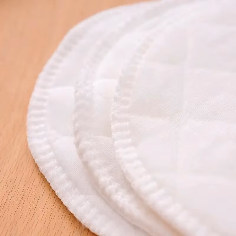 10PCS Soft Cotton Baby Nursing Pad Washable Feeding Breast Pad Absorbent Reusable Nursing Anti-Overflow Postpartum Nursing - Image 3