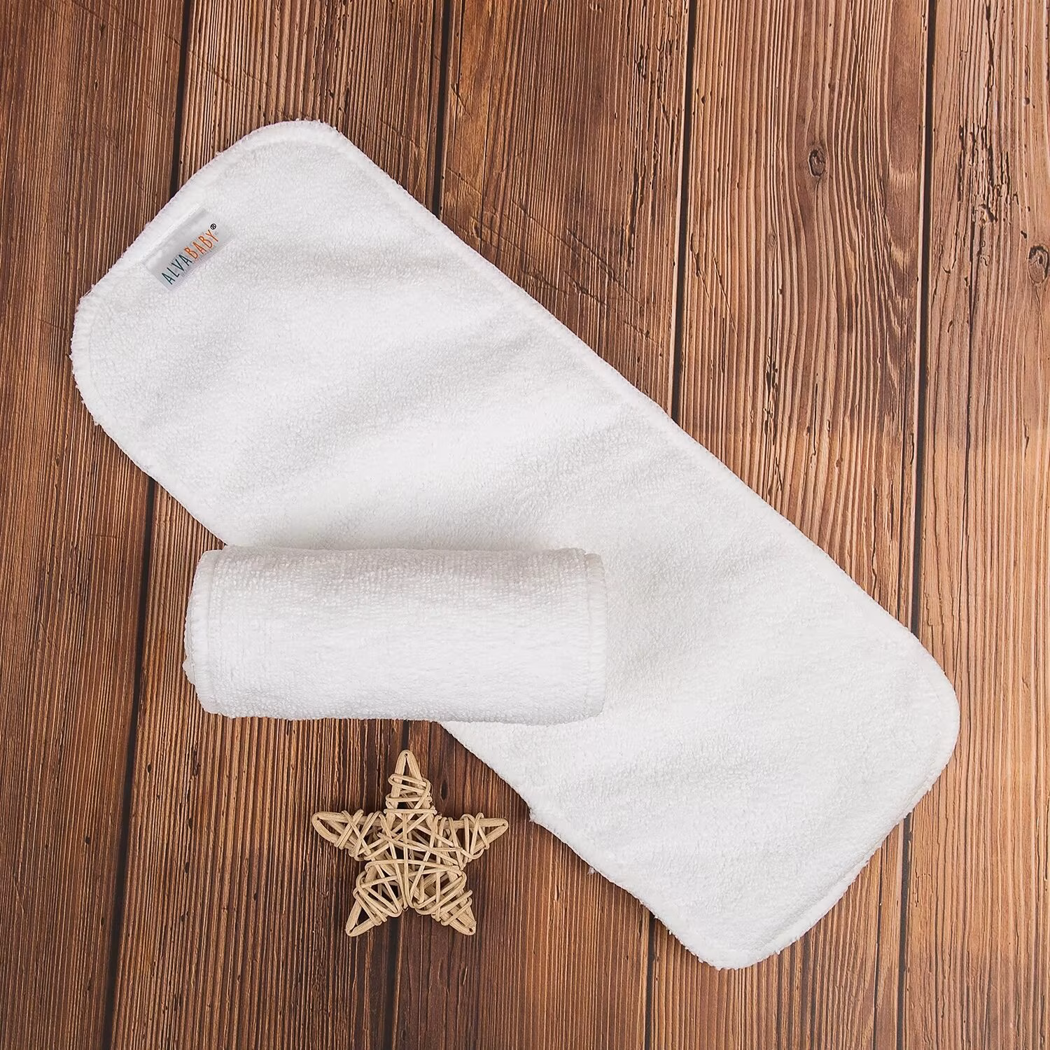 (10 Pieces/Lot)  Absorbent 3 Layer Microfiber Insert Reusable Baby Diaper Insert - Image 5