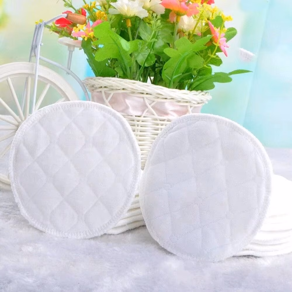 10PCS Soft Cotton Baby Nursing Pad Washable Feeding Breast Pad Absorbent Reusable Nursing Anti-Overflow Postpartum Nursing - Image 5