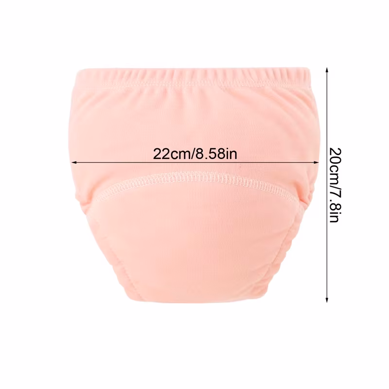 3Pcs Baby Diaper Training Pants for Girls Boys Washable Nappies Infant Cloth Diapers Reusable Kids Underwear Toddler Shorts - Image 3