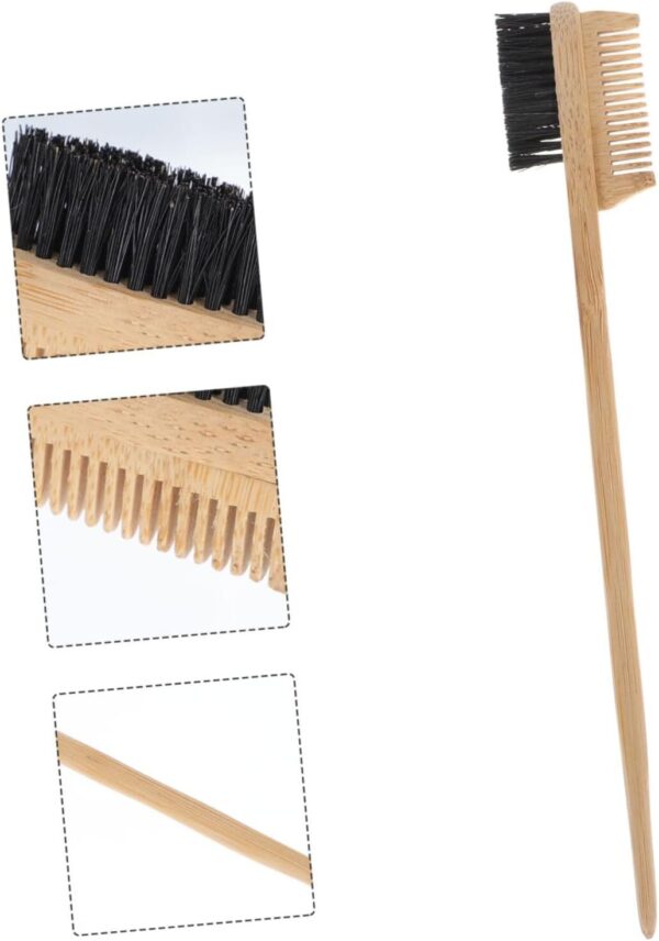 Chic Bamboo Eyebrow Brush Lash and Brow Brush Double Heads Comb for Easy Styling - Image 9