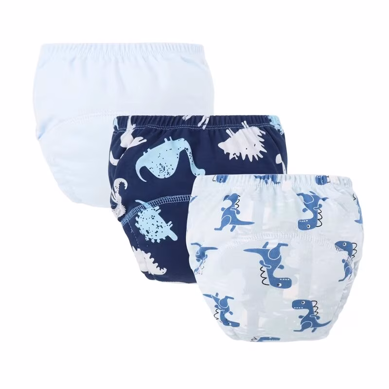 3Pcs Baby Diaper Training Pants for Girls Boys Washable Nappies Infant Cloth Diapers Reusable Kids Underwear Toddler Shorts - Image 9