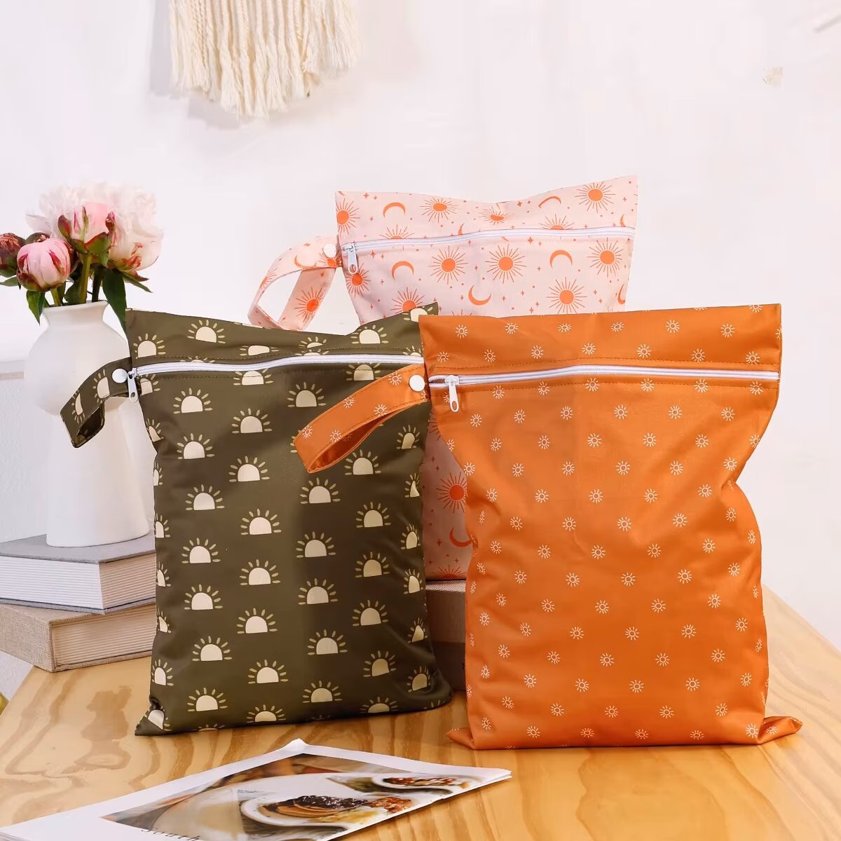 3PCS Waterproof and Reusable Wetbag - Convenient and Durable Solution for Storing Wet Items - Image 11