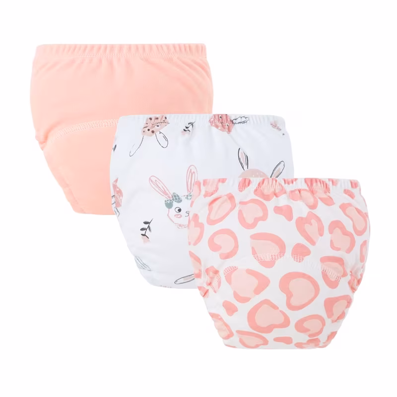 3Pcs Baby Diaper Training Pants for Girls Boys Washable Nappies Infant Cloth Diapers Reusable Kids Underwear Toddler Shorts - Image 8